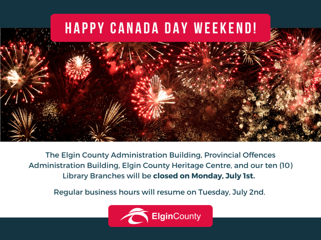 Notice of Canada Day Office Closure